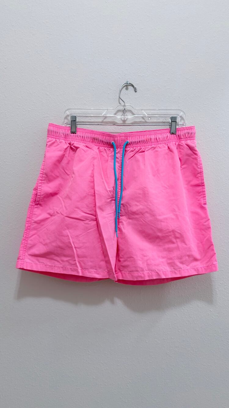 Arizona Jean Co. Men's Solid Pink Swim Trunks – Large Preowned